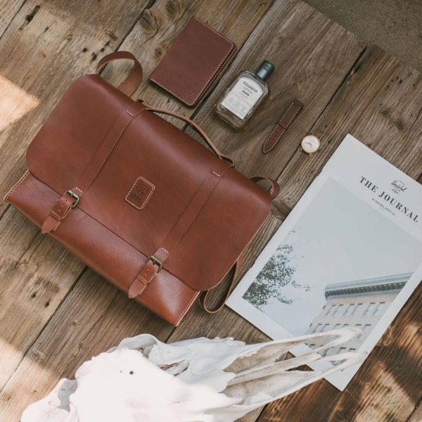 Hand-made Leather Satchel